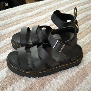Dr. Martens BLAIRE HYDRO LEATHER STRAP SANDALS